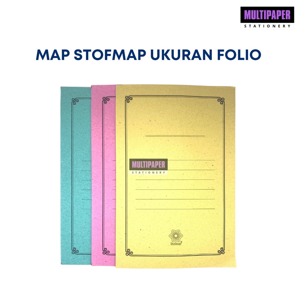 

Map Kertas Stofmap Folio Isi 50 Pcs