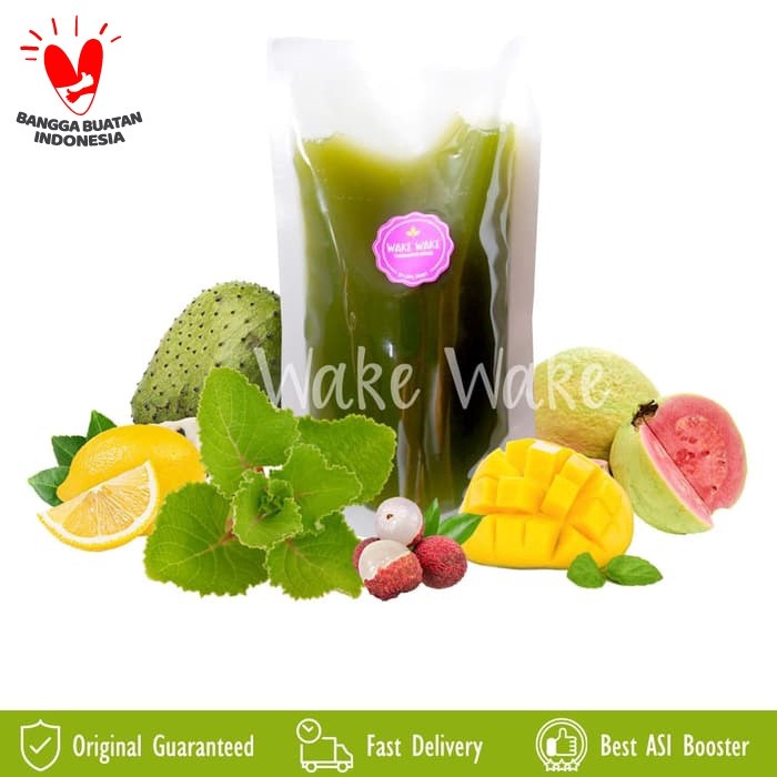 

Murah wake wake juice KOMBINASI (pouch) Free ongkir