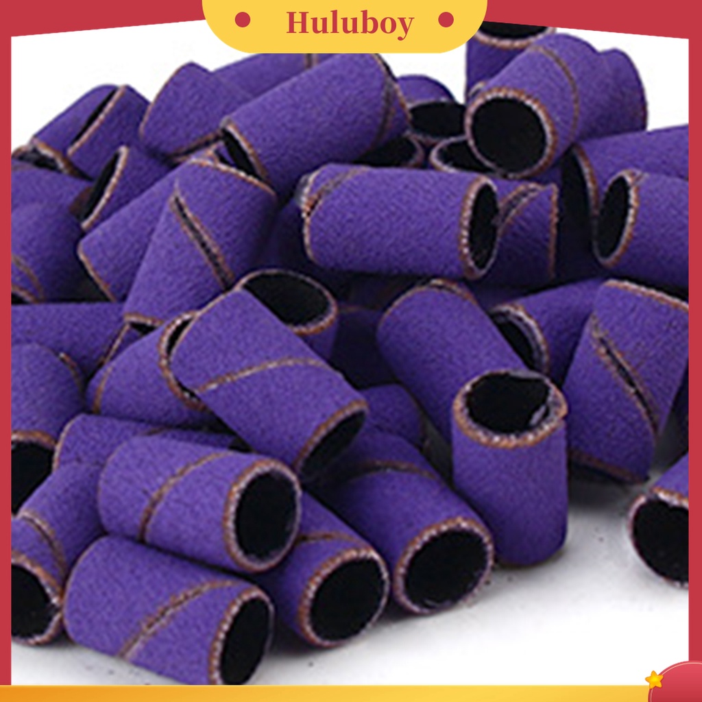 Huluboy Huluboy♡ 1 Set Cincin Bor Pengamplasan Kuku Tahan Lama Untuk Manicure