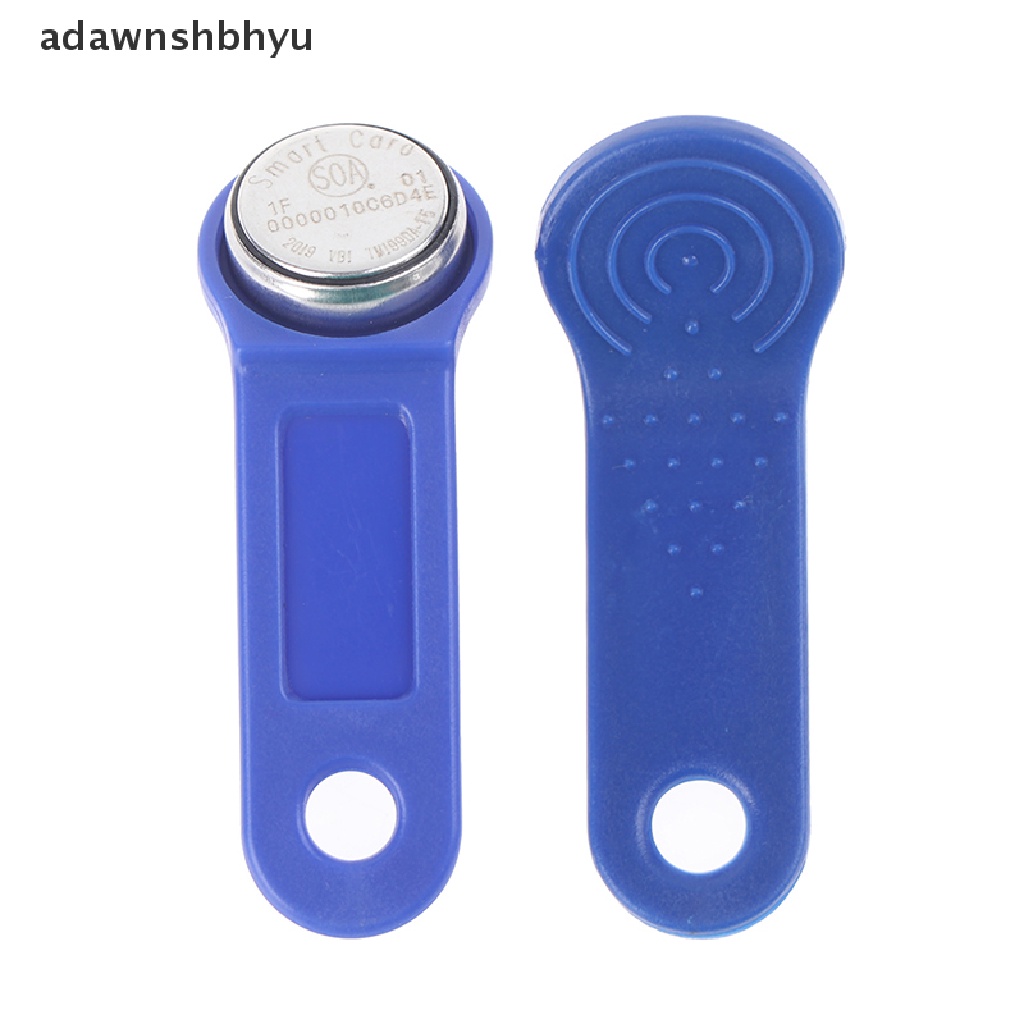 Adawnshbhyu 5Pcs DS1990A-F5 IButton I-Button 1990A-F5 Kunci Elektronik IB Tag Kartu Fobs Kartu