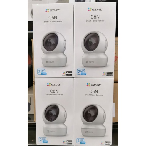 C6N 2MP 1080P EZVIZ Indoor Home Dome Smart Wireless IP Camera CCTV GARANSI RESMI 100% ORIGINAL TIDAK TERMASUK MICRO SD