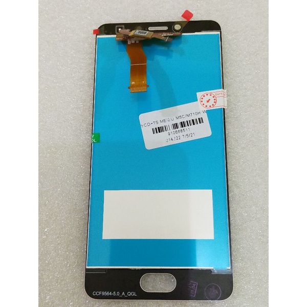 LCD MEIZU M5C blak/white