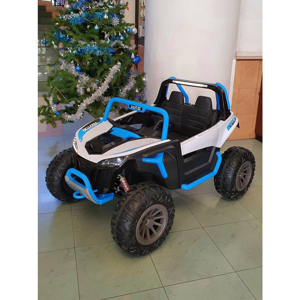 Jual Mainan Anak Mobil Aki Yukita Vector 689 24V 14AH Blue | Shopee