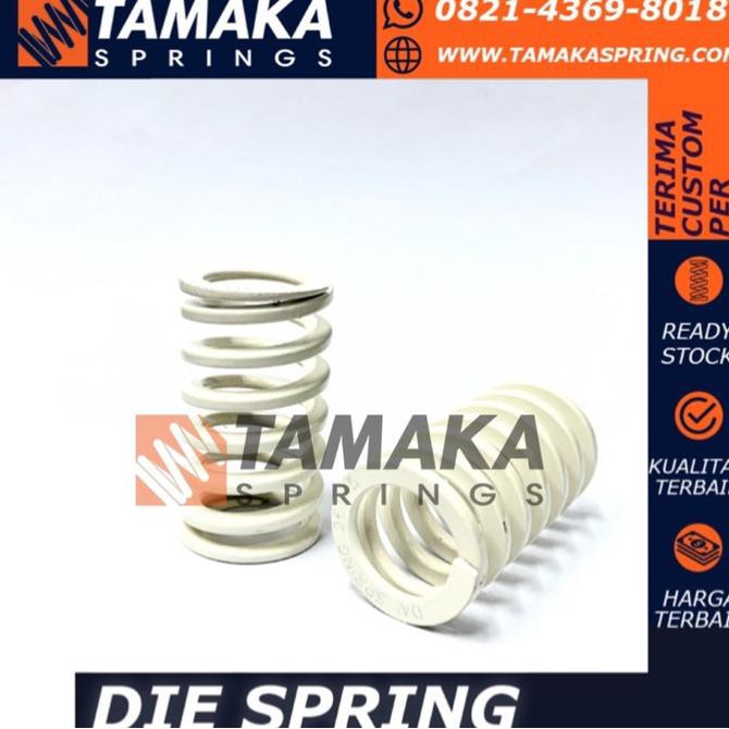 

PROMO Per Gepeng Die Spring 25,5mm x 45mm Putih