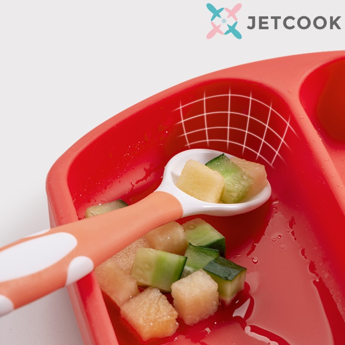 JetCook Baby Silicone Plate / Suction Plate / Piring Silikon Bayi / Perlengkapan MPASI Bayi BPA Free