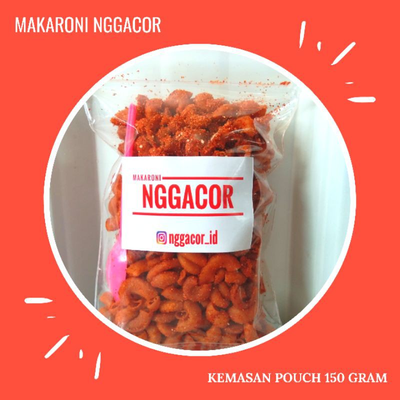 

Makaroni Nggacor Kemasan Pouch 150 Gram