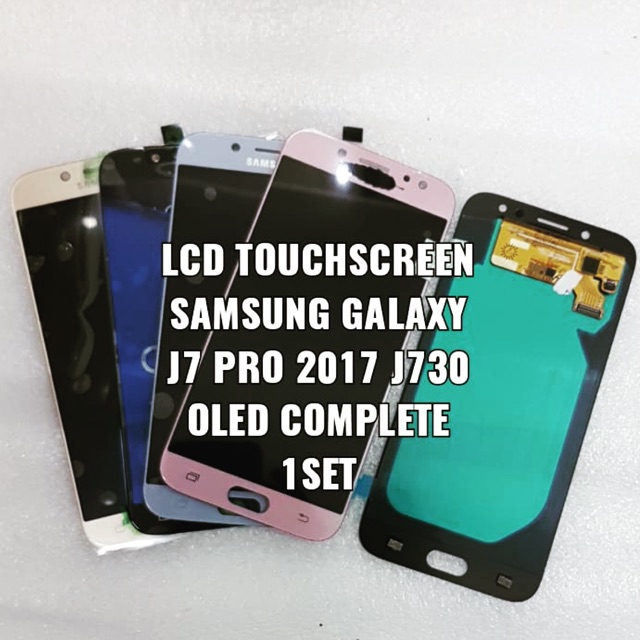 LCD TOUCHSCREEN SAMSUNG J7PRO - J 7PRO - J 7 PRO 2017 J730 - J 730 2017 OLED COMPLETE FULLSET