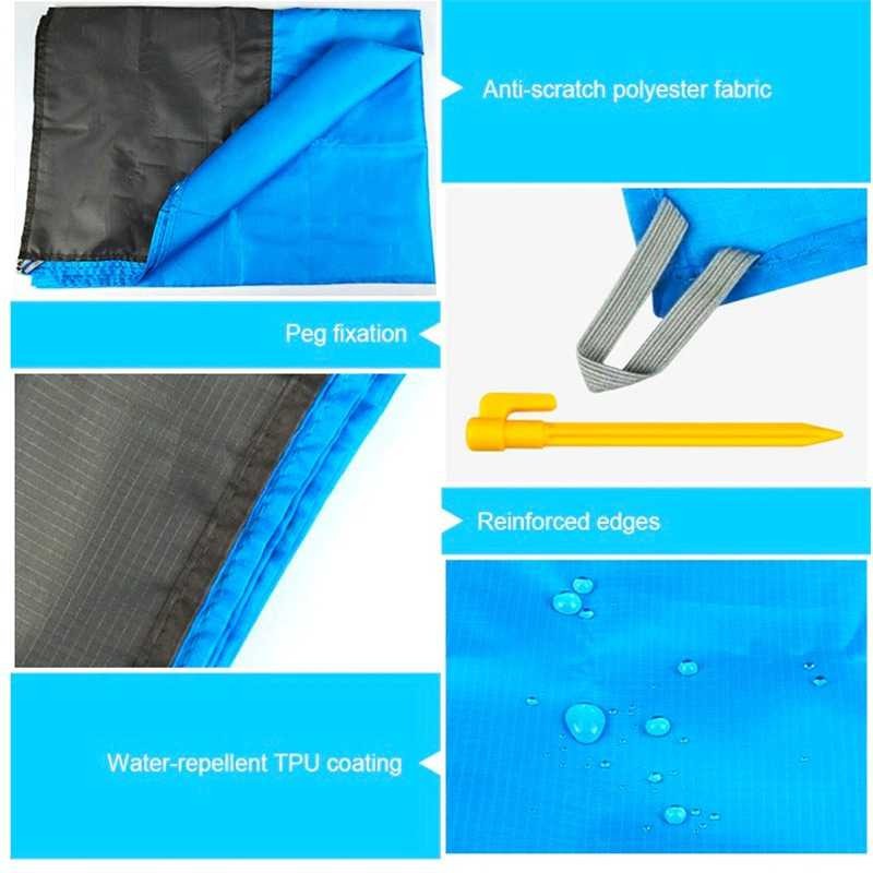 Karpet Lipat Portable Outdoor Hiking Camping Piknik Waterproof