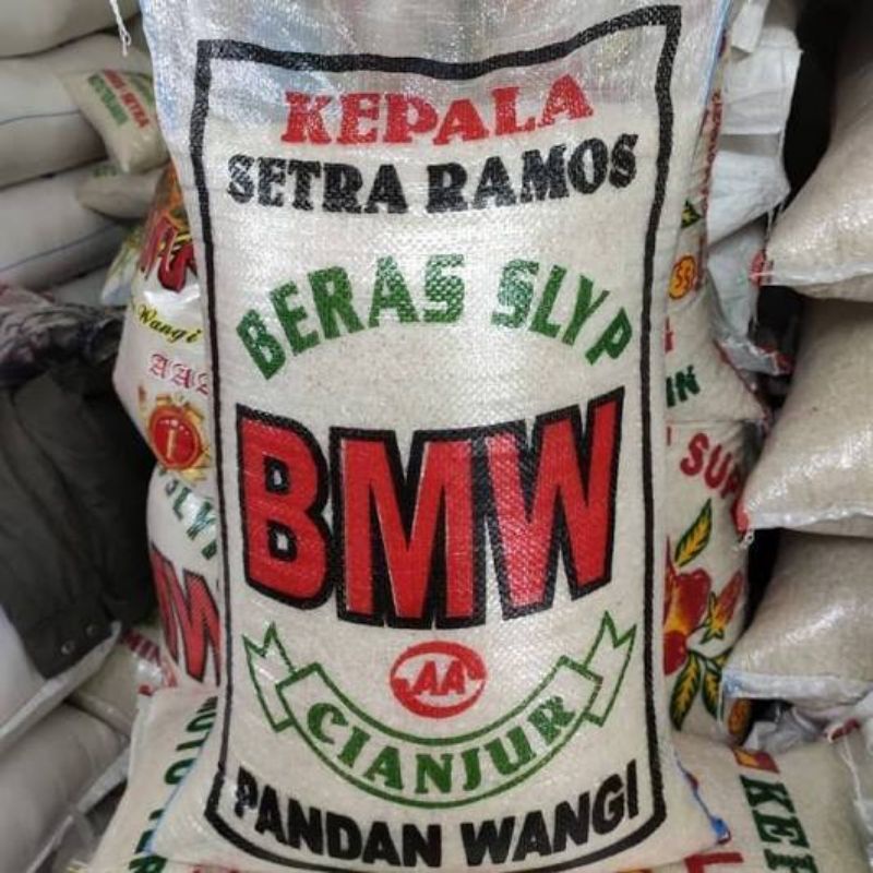 

beras pulen enak cap bmw cianjur setra ramos 20kg