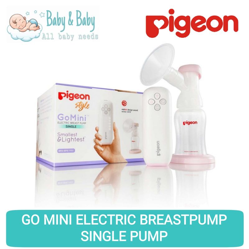 PIGEON Go Mini Electric Breastpump Single Pump - Pompa Asi Elektrik