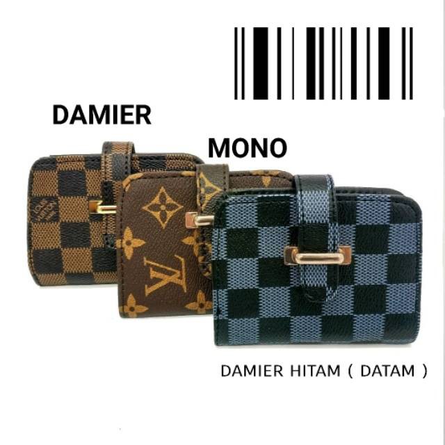 AFIYUR DOMPET  LV LIPAT MINI KARTU FASHION WANITA IMPORT BATAM MURAH BRANDED