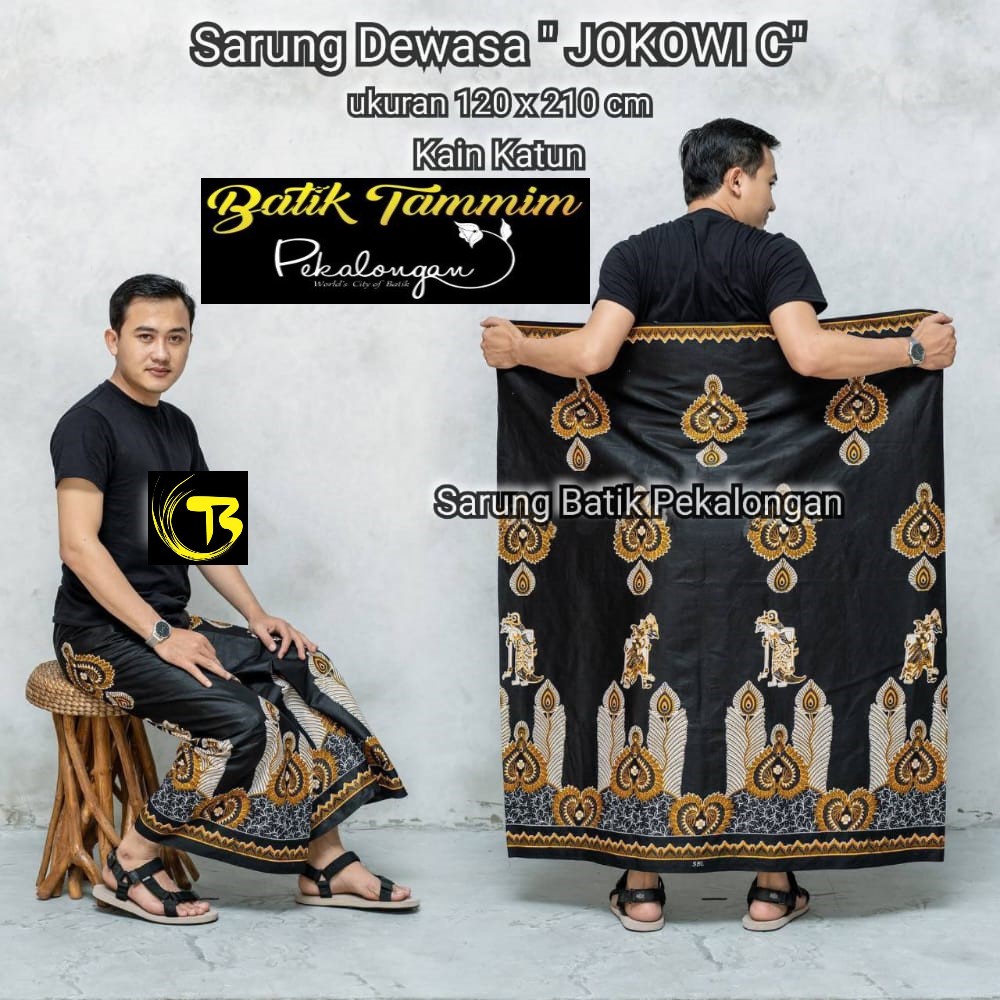 Sarung Batik motif Jokowi