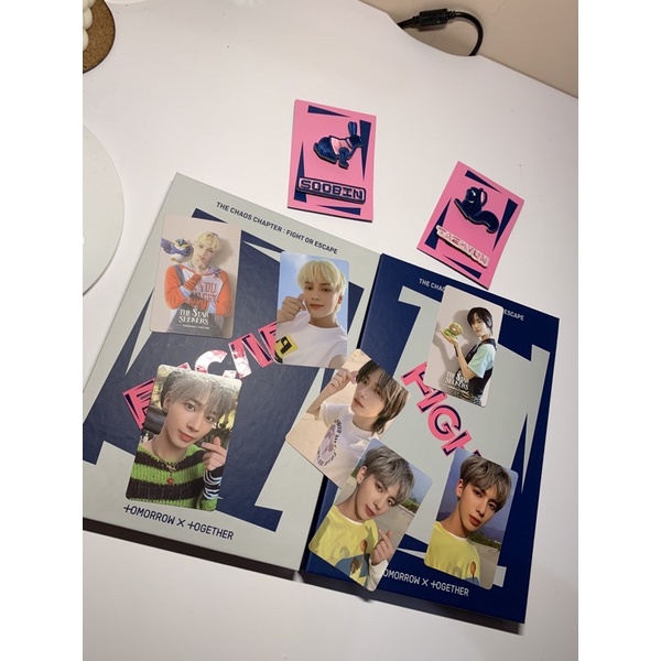 PC PHOTOCARD TXT THE CHAOS CHAPTER FIGHT OR ESCAPE TCC FOE
