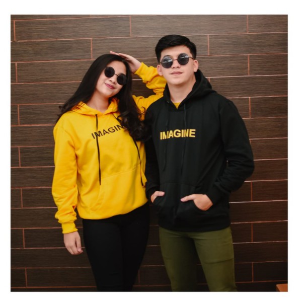 HOODIE UNISEX IMAGINE TEBAL PREMIUM TERBARU,