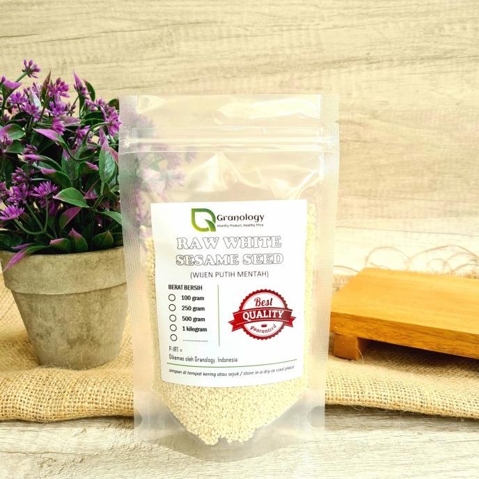 

DISKON Wijen Putih / White Sesame Seed (100 gram) by Granology AP131