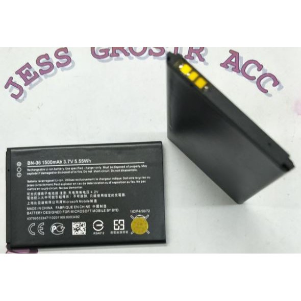 Battery Batre Baterai Nokia Lumia 430 439 BN-06 BN06 BN 06