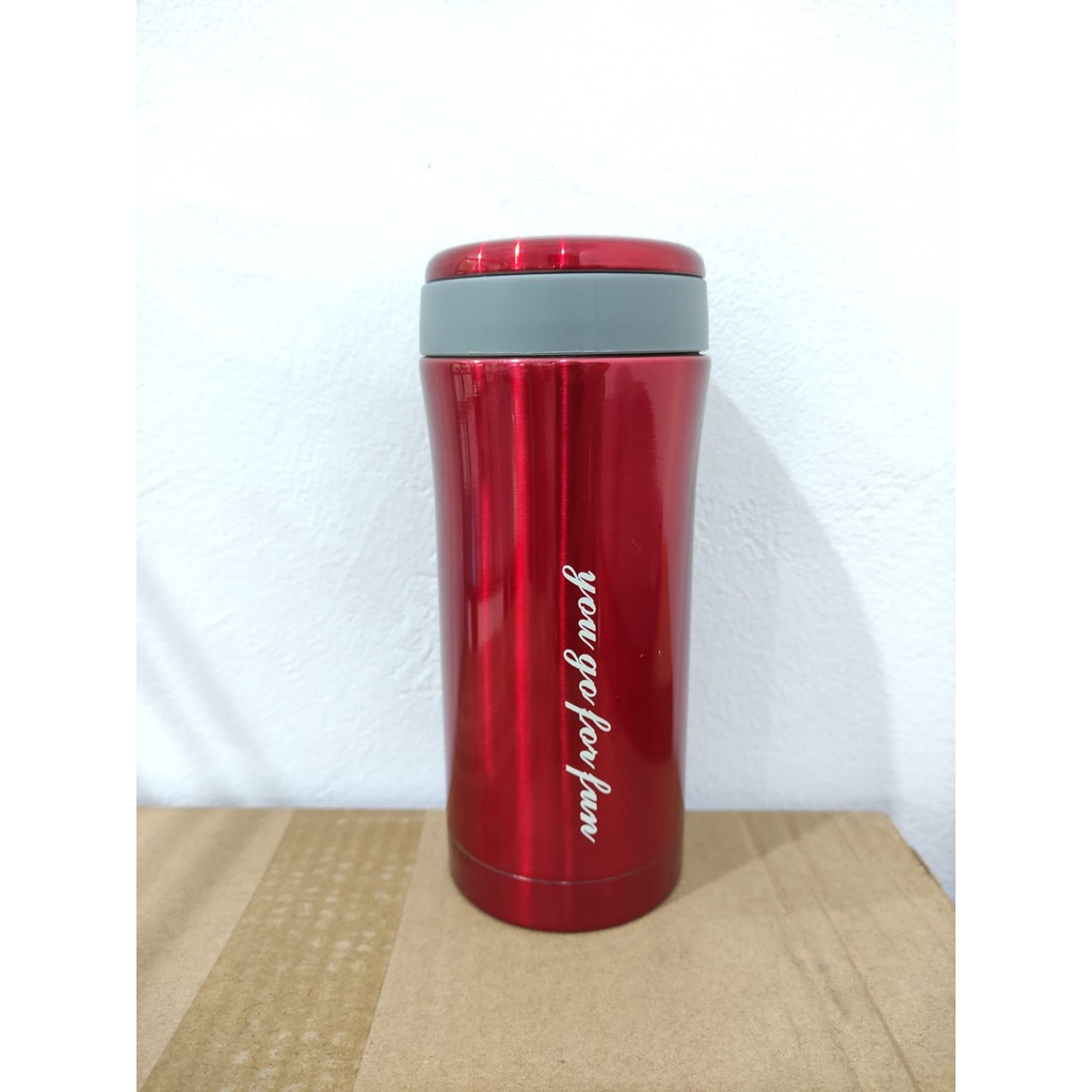 Termos Air Panas stainless Vacuum Flask Botol 350ml