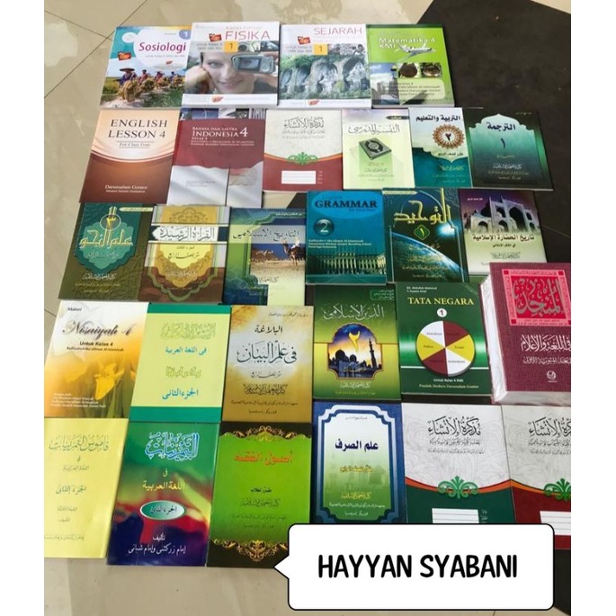 Buku Paket Kelas 4 KMI Gontor