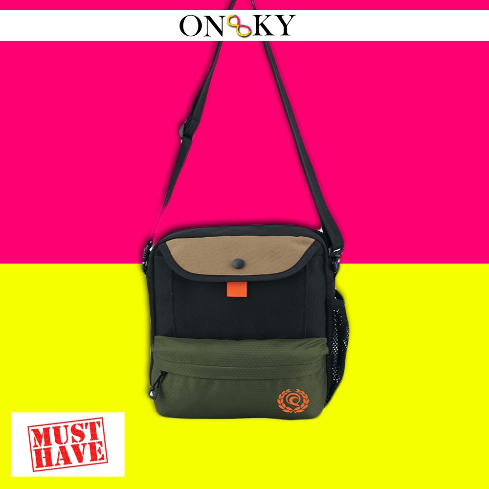 Tas Selempang Kasual Pria - Sling Bag Cowok - Tas Kecil Keren Cowok