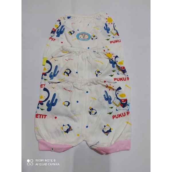 Celana bayi pop / persegi  Newborn  0 - 3 bulan
