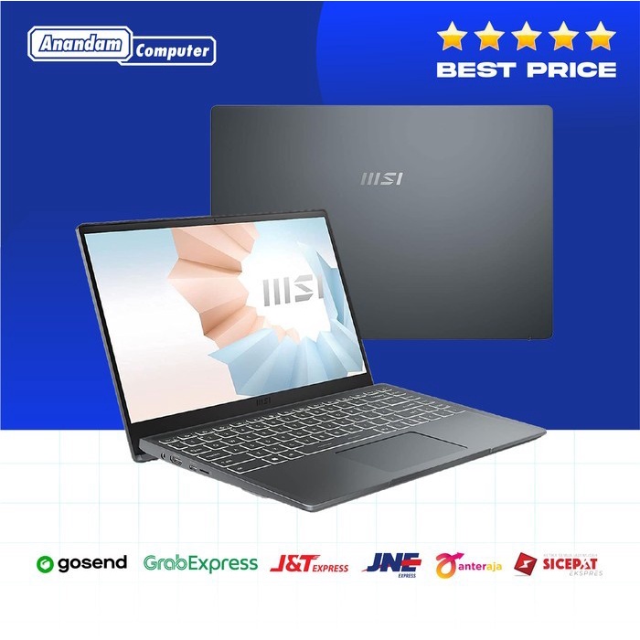 Jual MSI MODERN 14 B11MOU 9S7 14D334 1019 I3 1115G4 8GB 512GB 14 FHD 