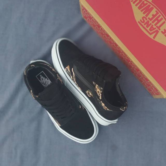 Vans Oldskool Suede Tiger Camo Black