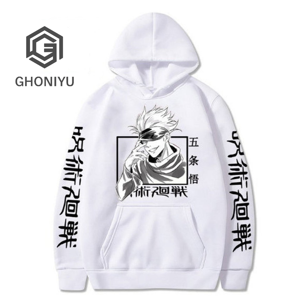 Jaket Sweater Anime Jujutsu kaisen Satoru Gojo Hoodie Premium Hoodie Jumbo