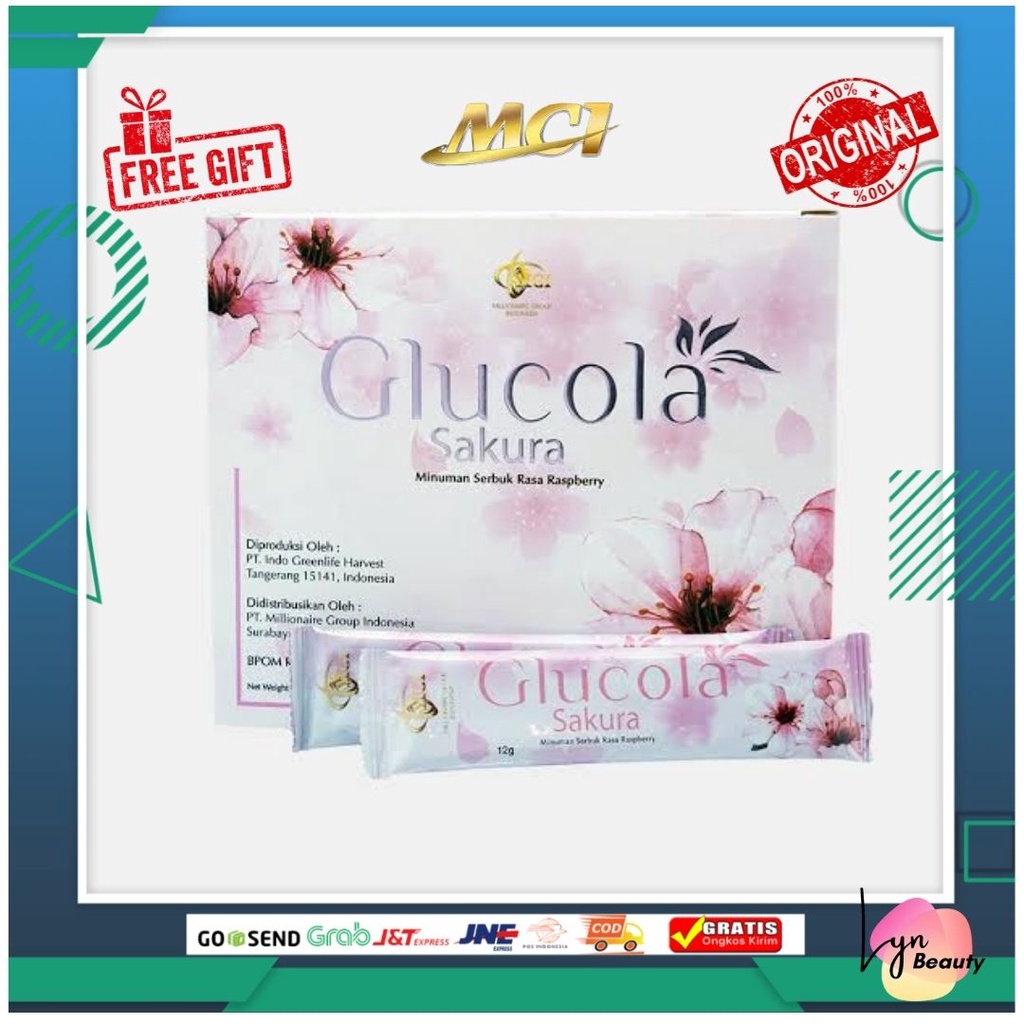 Glucola Sakura MCI-Minuman Serbuk MCI Original