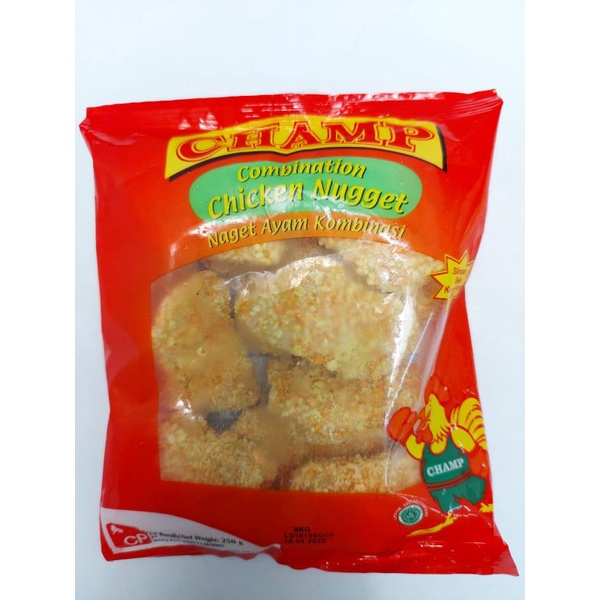 

Champ Chicken Nugget Combination 250gram