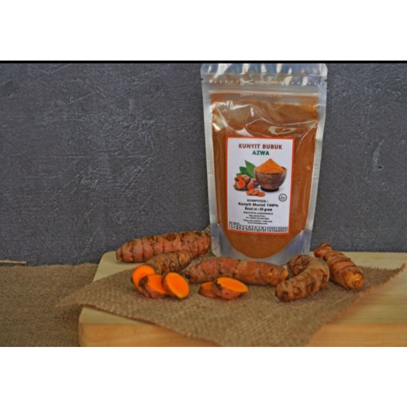 

Kunyit Bubuk Murni 100% (50gr)