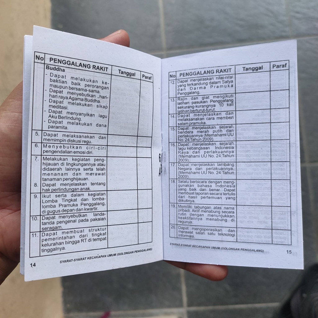Buku SKU Pramuka Siaga Penggalang Penegak Smp Smk Murah Tokopelangi88-3