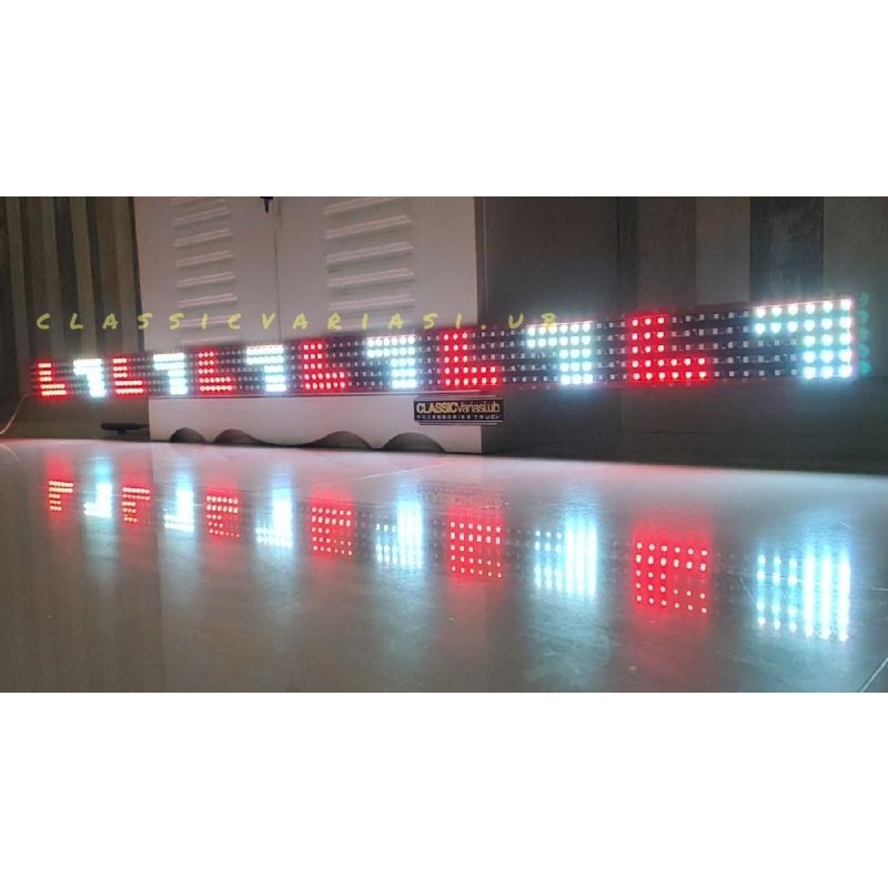 Lampu Kaca Depan Text 5 baris &amp; 7 baris Mobil Truk Bus Terbaru