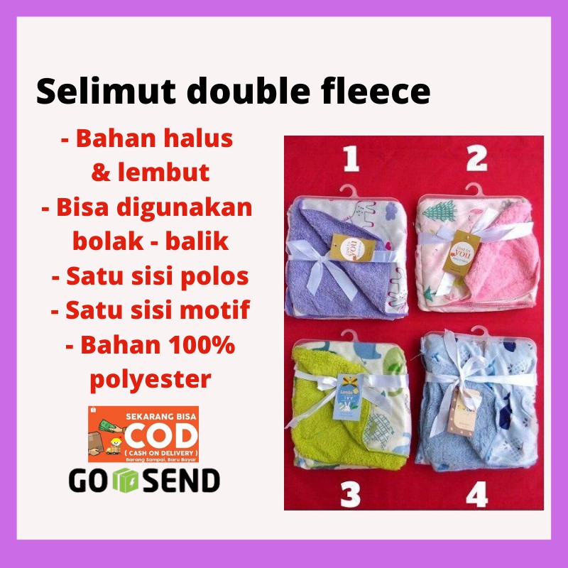 Selimut Lembut Selimut Bayi Selimut Double Fleece Lembut Selimut Anak Bayi