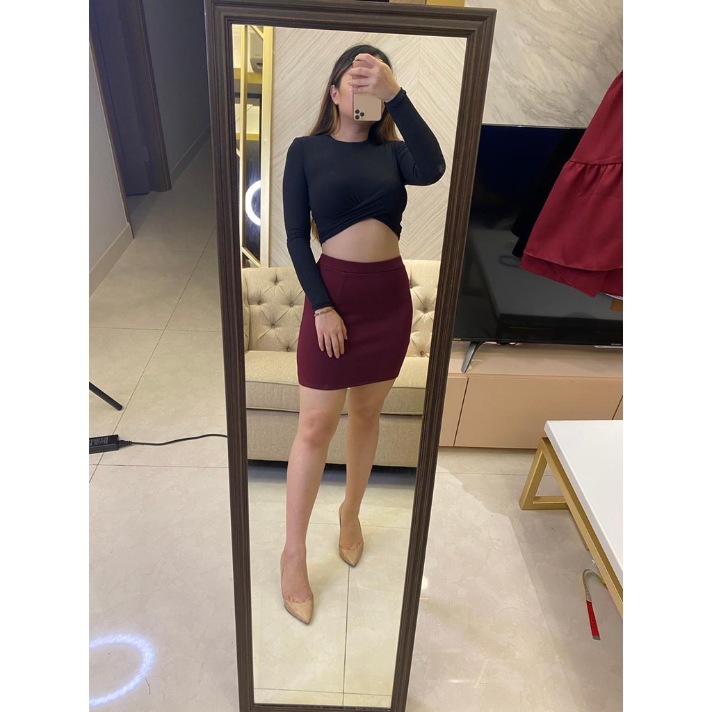 [VM] - rok mini /rok mini span scuba/fashion rok wanita Jessica Collection 524#
