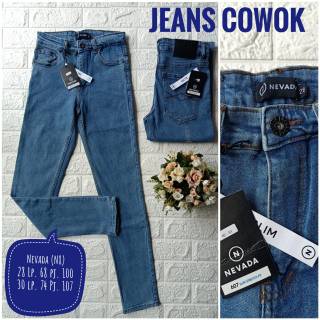  celana  jeans  cowok nevada  Shopee Indonesia