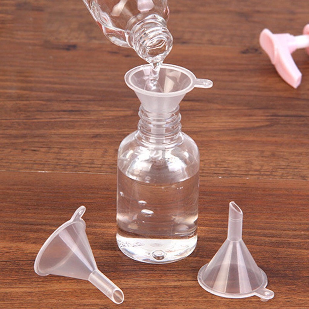 Corong Mini Plastik / Funnel Mini / Corong Untuk Botol Kecil /  Corong Parfum  Essential Oil