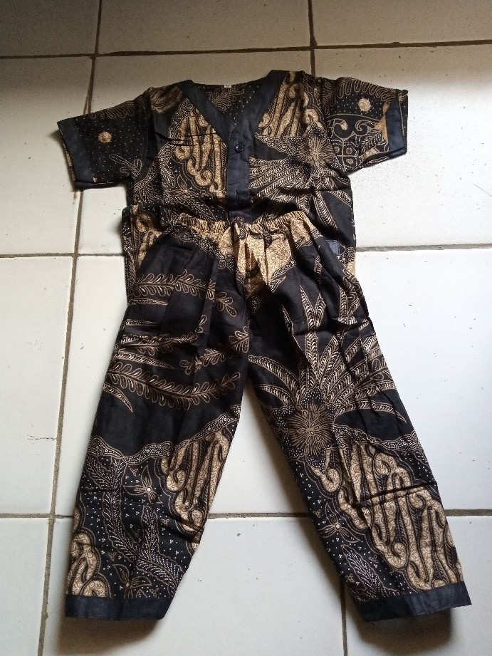 Best Seller Setelan Batik Piyama Anak Bayi Balita Cewek Cowok Kekinian Dan Adem Banget