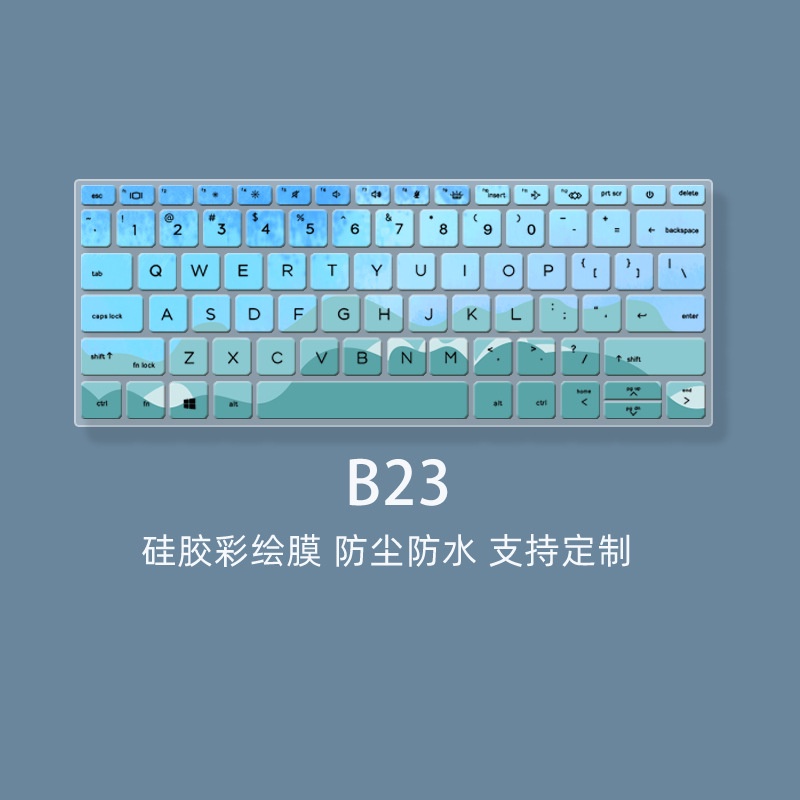 Film Pelindung Debu Keyboard Laptop Motif Kartun Bunga Untuk HP ZHAN 66 X13 HP Elitebook 835 G7 Elitebook 830 G7