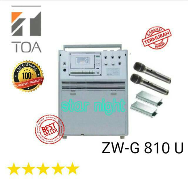 Speaker portable wireless meeting Toa ZW G810 Cu ( ORIGINAL )