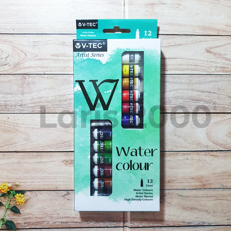 

Cat Air 12 Warna / Watercolor paint V-tec