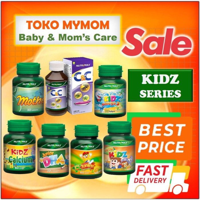 [Bpom] Nutrimax Vitamin Kids Series / Nutrimax Vitamin Anak Vit Anak -