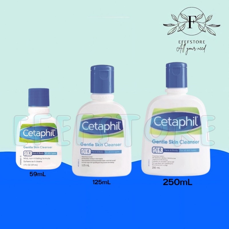 Cetaphil Gentle Skin Cleanser 59 mL 125 mL 250 mL