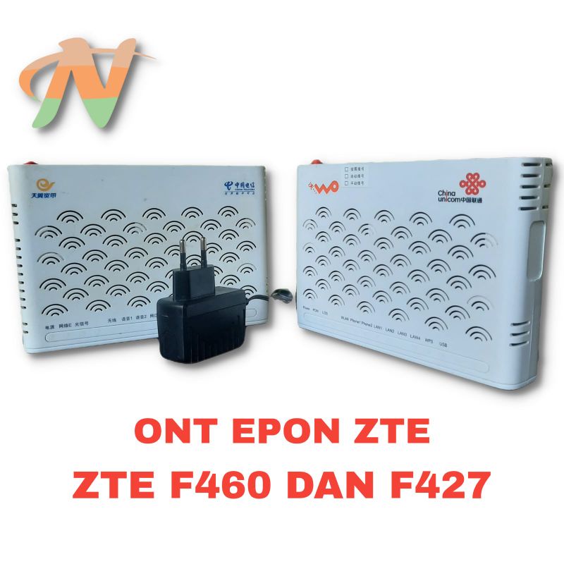 ONT EPON ONU ZTE ZXHN F460 DAN F427 ACCESS POINT WIRELESS WIFI BUKAN F660 F609 GPON ATAU XPON