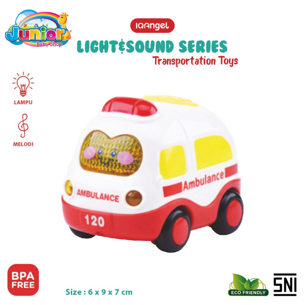 IQ Angel Light&amp;Sound Transportation Car Toys