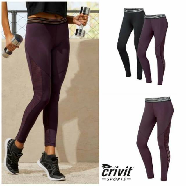 CRIVIT WOMEN TRANSPARANT SPORTS LEGGING