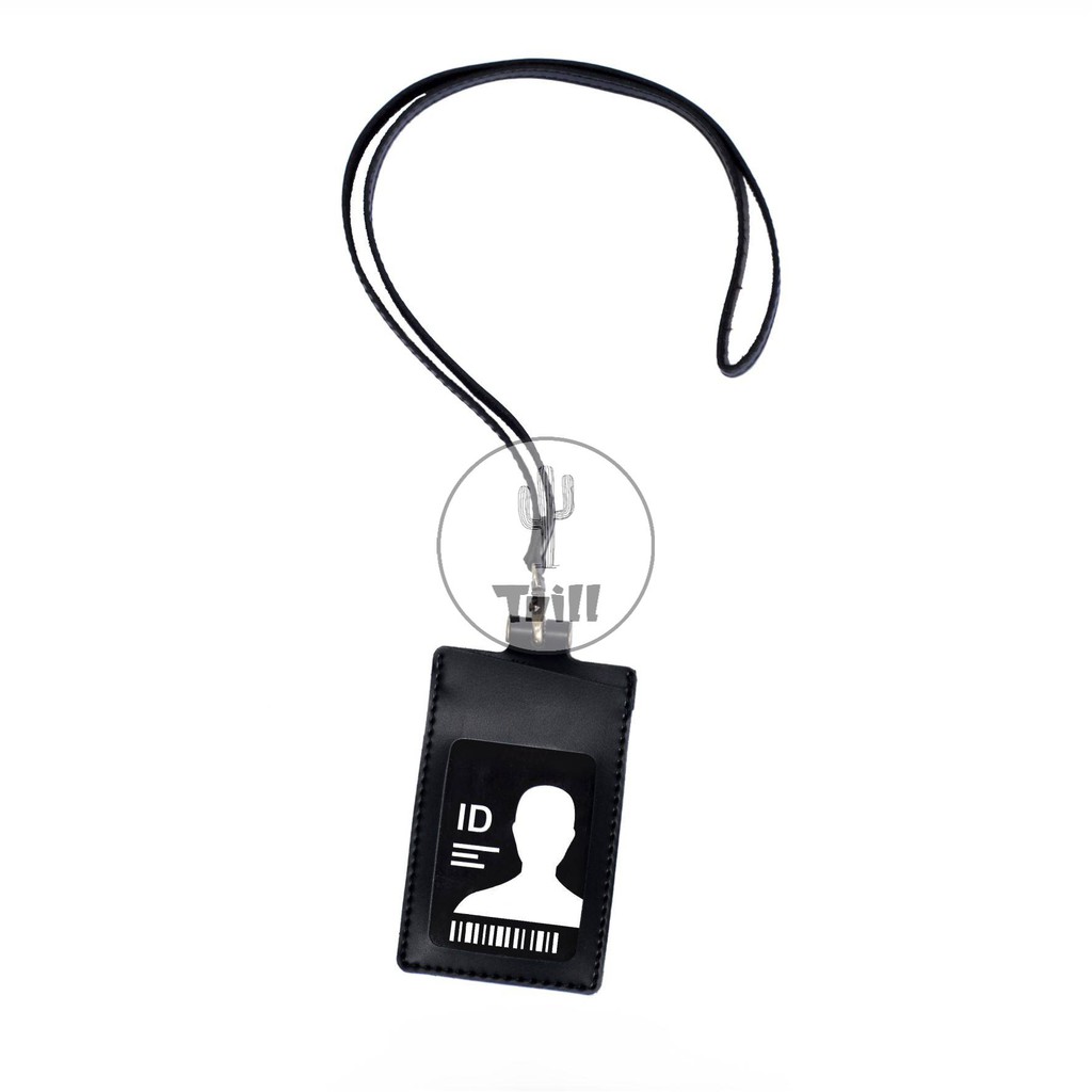 Id Card Kalung Holder Name Tag Pria Dan Wanita Id Card Holder Muqten Temboro Kulit Souvenir