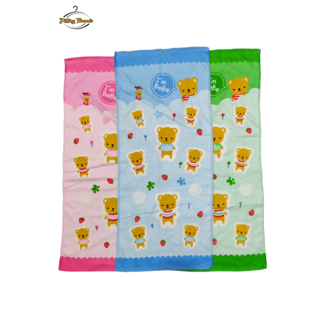 Handuk Mandi Bayi Microfiber Karakter DIXON Ukuran 35x80 cm / Handuk Olahraga