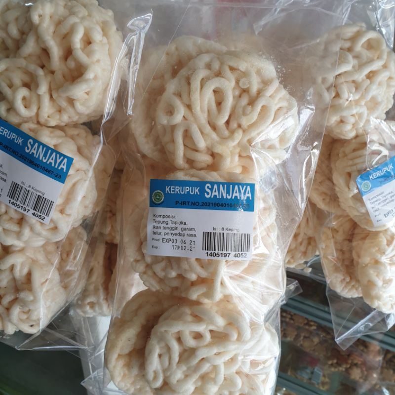 

Krupuk Keriting Asli Bangka/Kerupuk Bantet Ikan Bangka