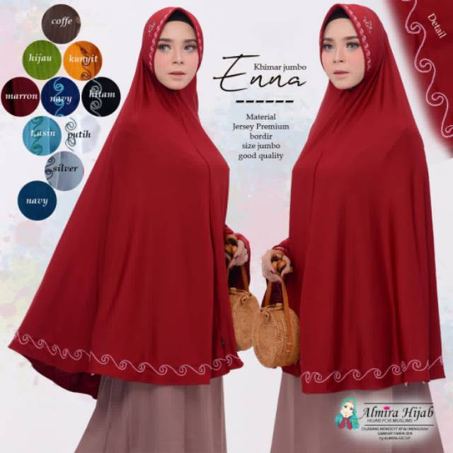 Hijab instant jumbo enna by almira