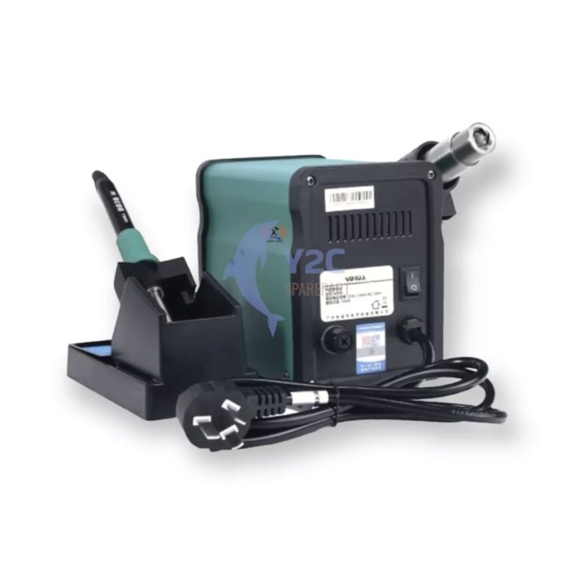 Blower / Solder Uap YIHUA 878D 2in1 / Alat Servis Hp